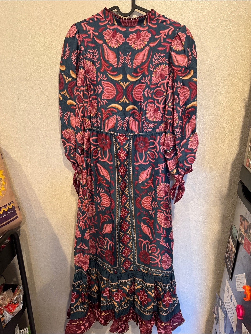 FARM Rio Seashell Tapestry Maxi Dress - Picture 9 of 13